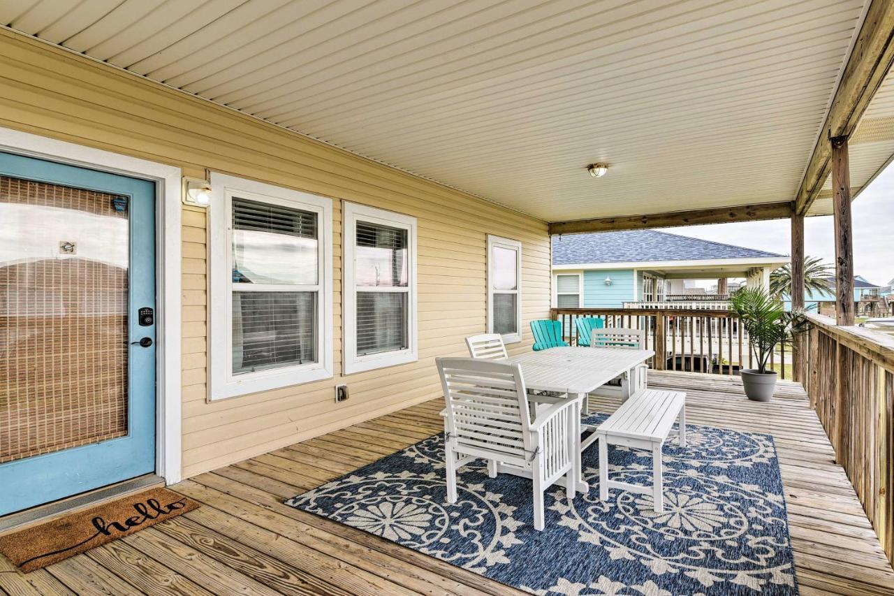 Terramar Beach Home With Pool And Marina Access Галвестън Екстериор снимка