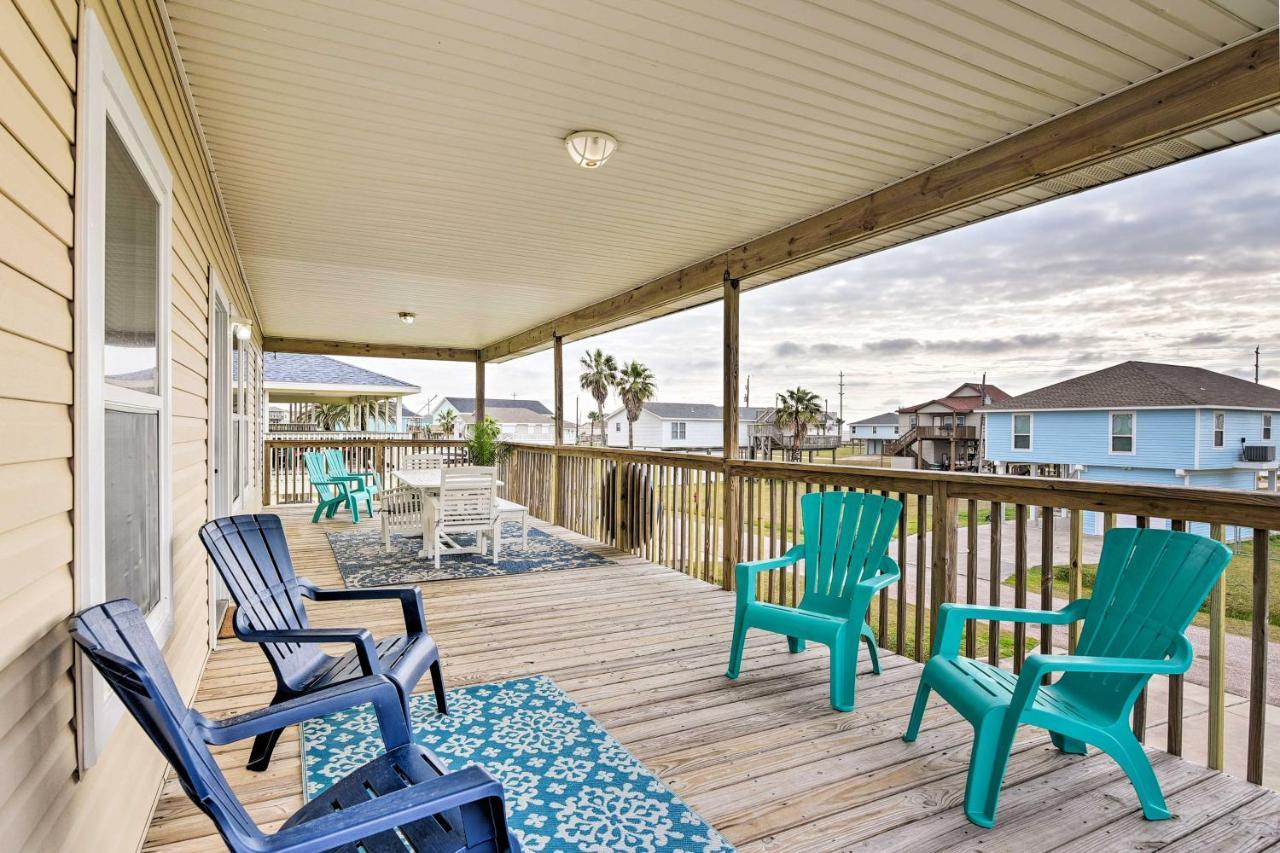 Terramar Beach Home With Pool And Marina Access Галвестън Екстериор снимка